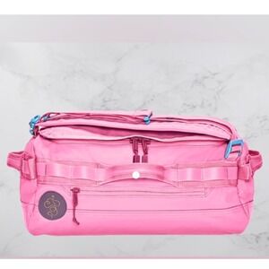 Baboon to the Moon Go Bag Small 40L Flamingo Pink Duffel Backpack